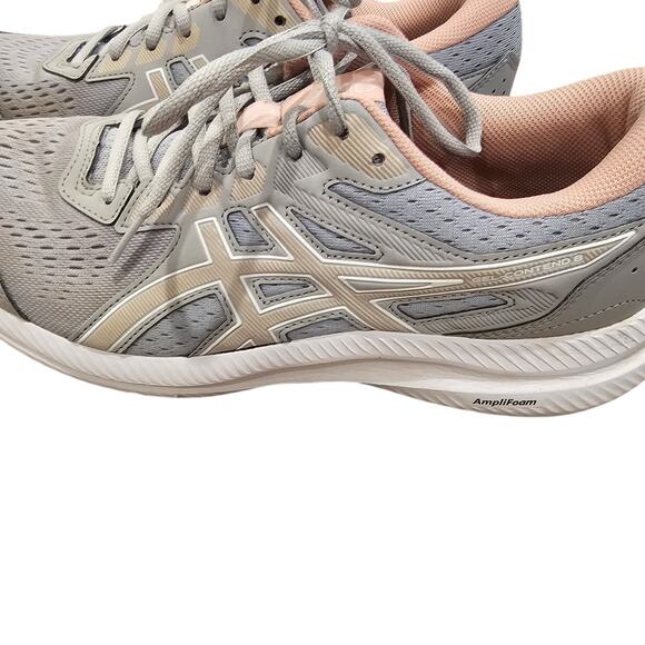 Asics Shoes - Asics Gel-Contens 8 Pink Gray Athletic Shoes Women Size 11